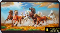 Tranh sơn dầu mã đáo thành công 17